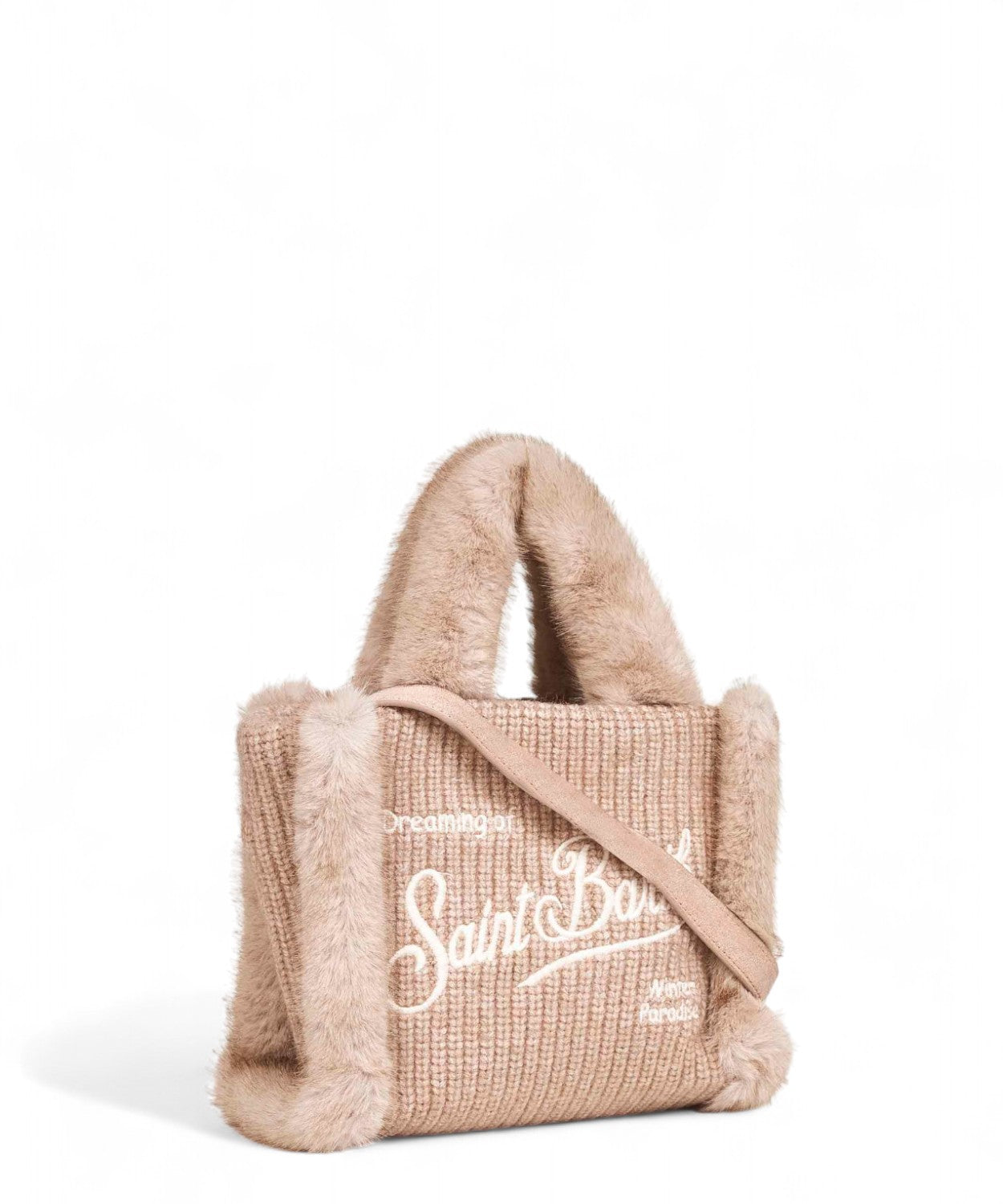 Borsa a mano Vanity Mini Shearling Rib MC2 Saint Barth