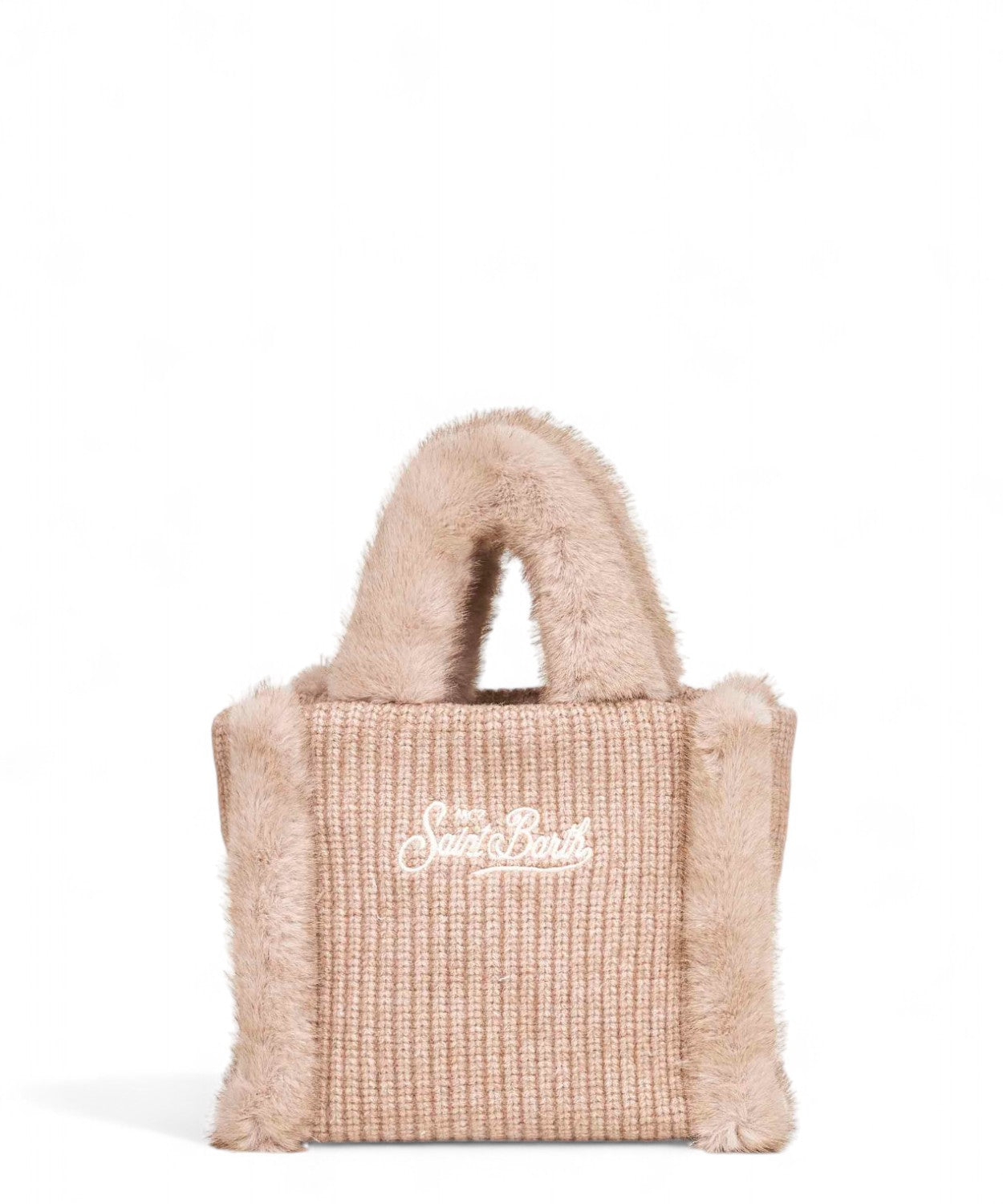 Borsa a mano Vanity Mini Shearling Rib MC2 Saint Barth