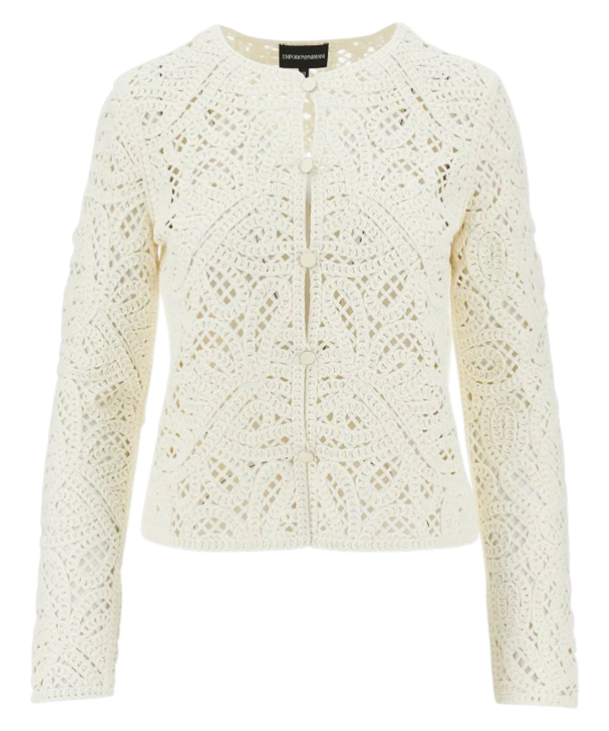 Emporio Armani Giacca Ricamo Cornely Macramé