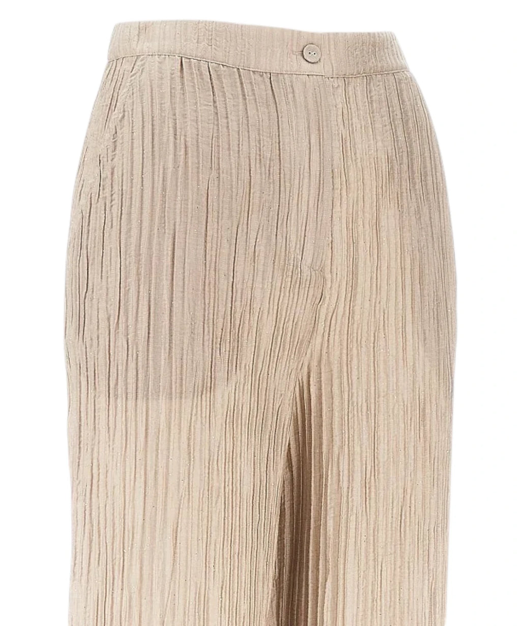 Emporio Armani Lurex Taffeta Trousers
