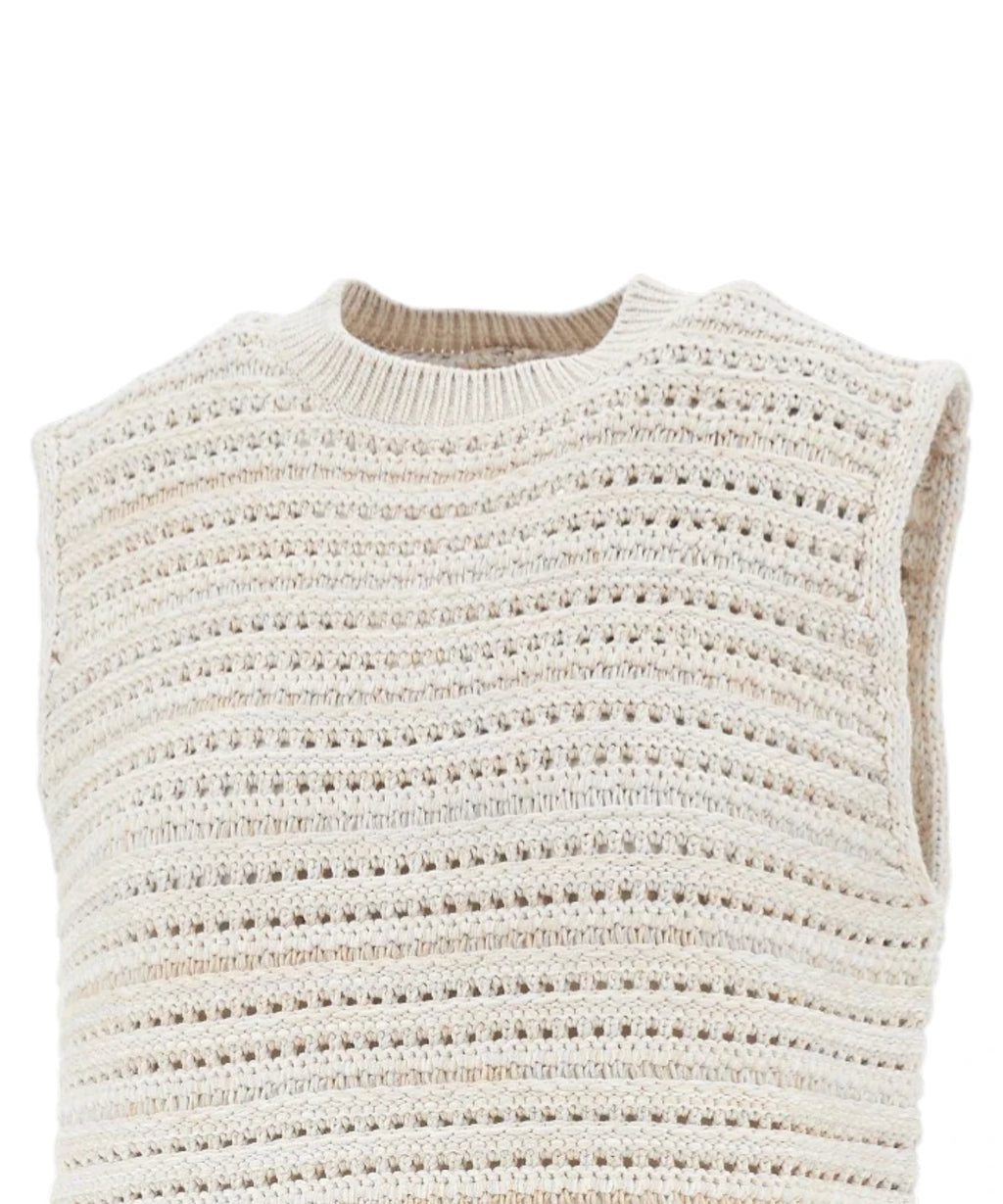 Emporio Armani top i Maglia Traforata