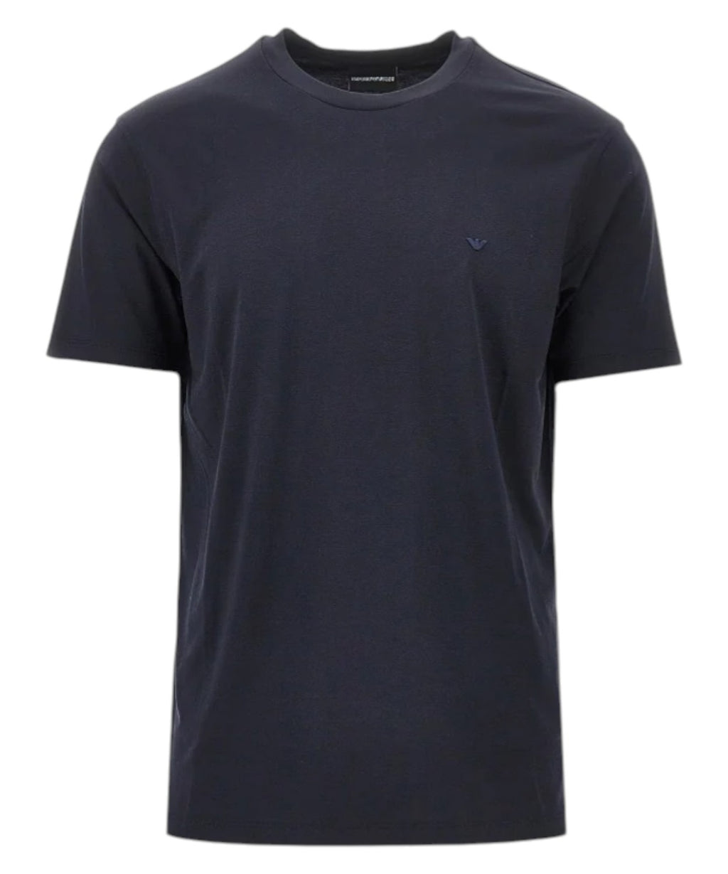 Men's Emporio Armani T-shirt in Modal Blend with Eagle