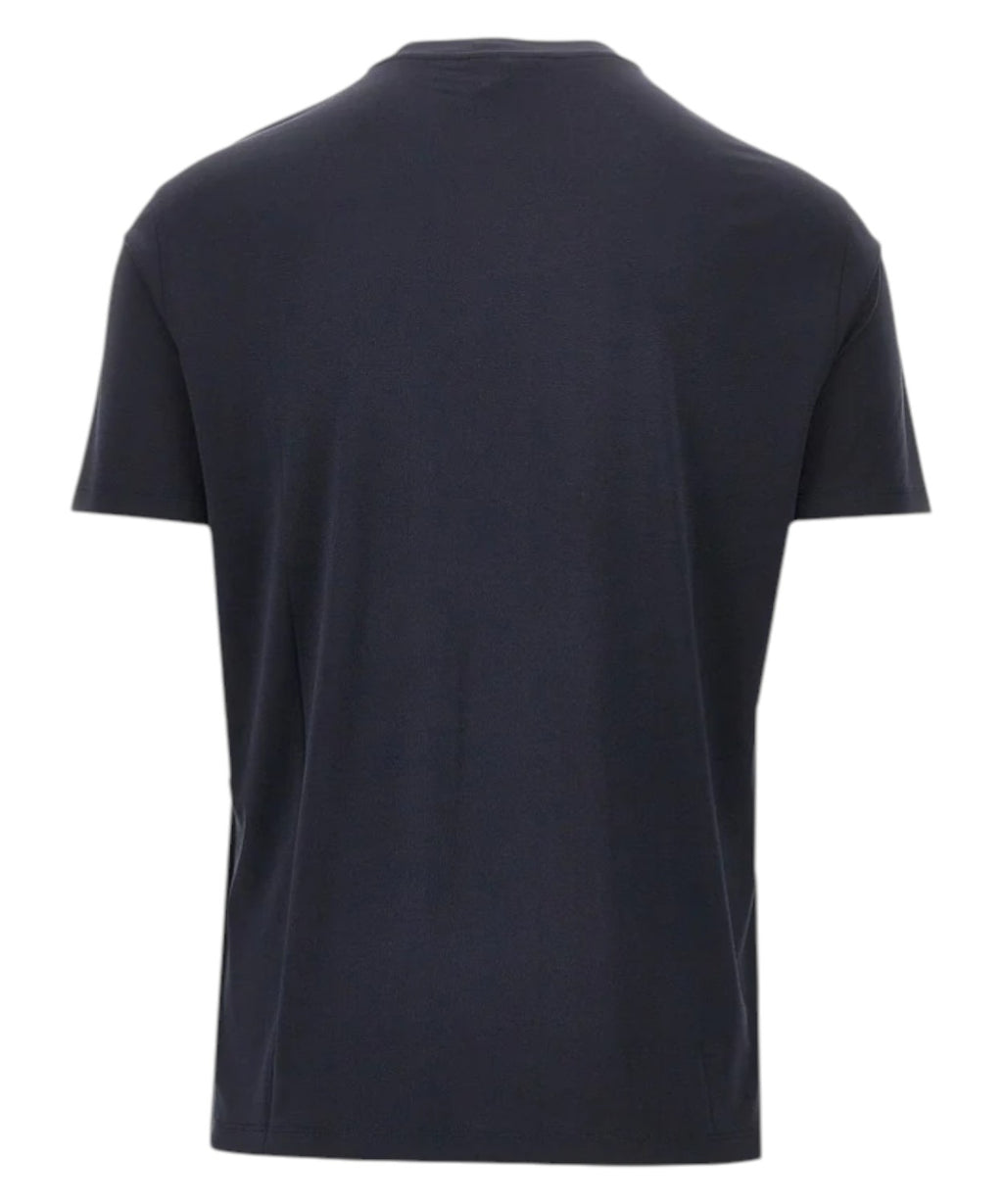 Men's Emporio Armani T-shirt in Modal Blend with Eagle