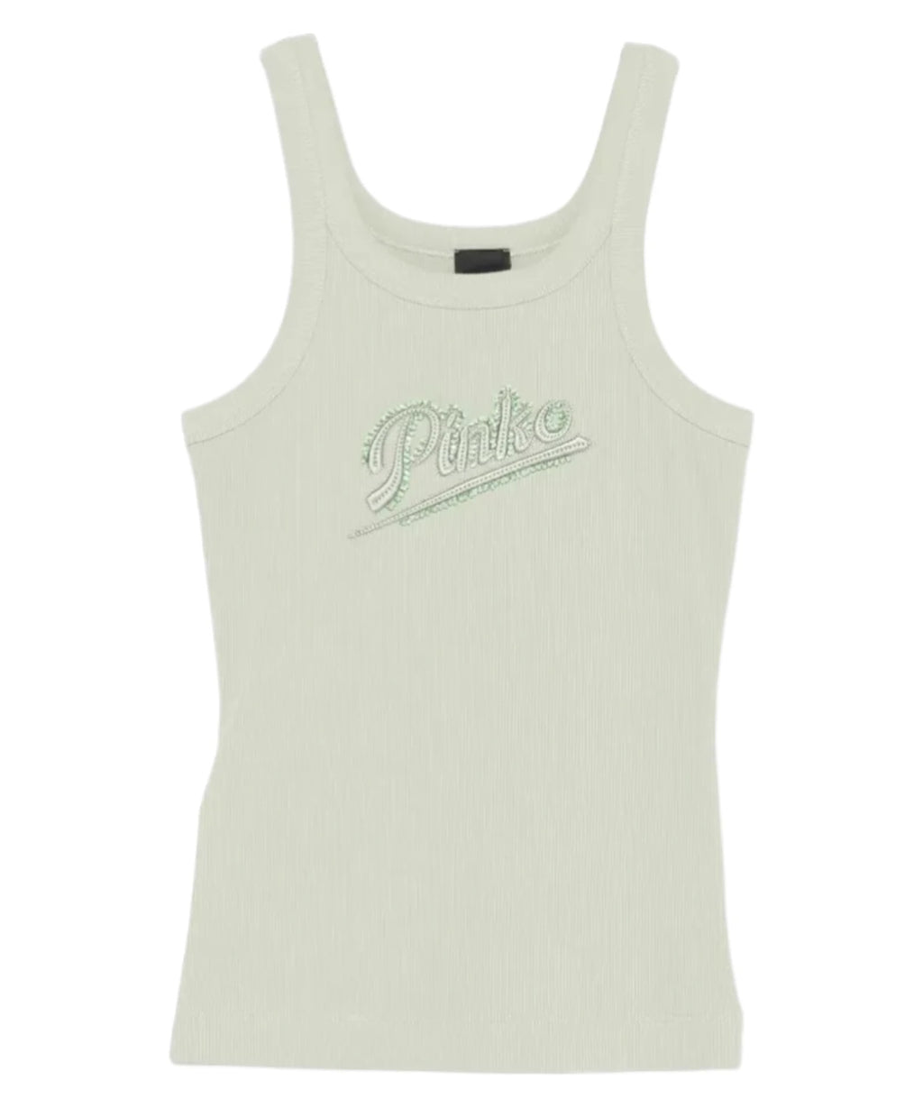 Pinko CAIPIROSKA stretch cotton tank top
