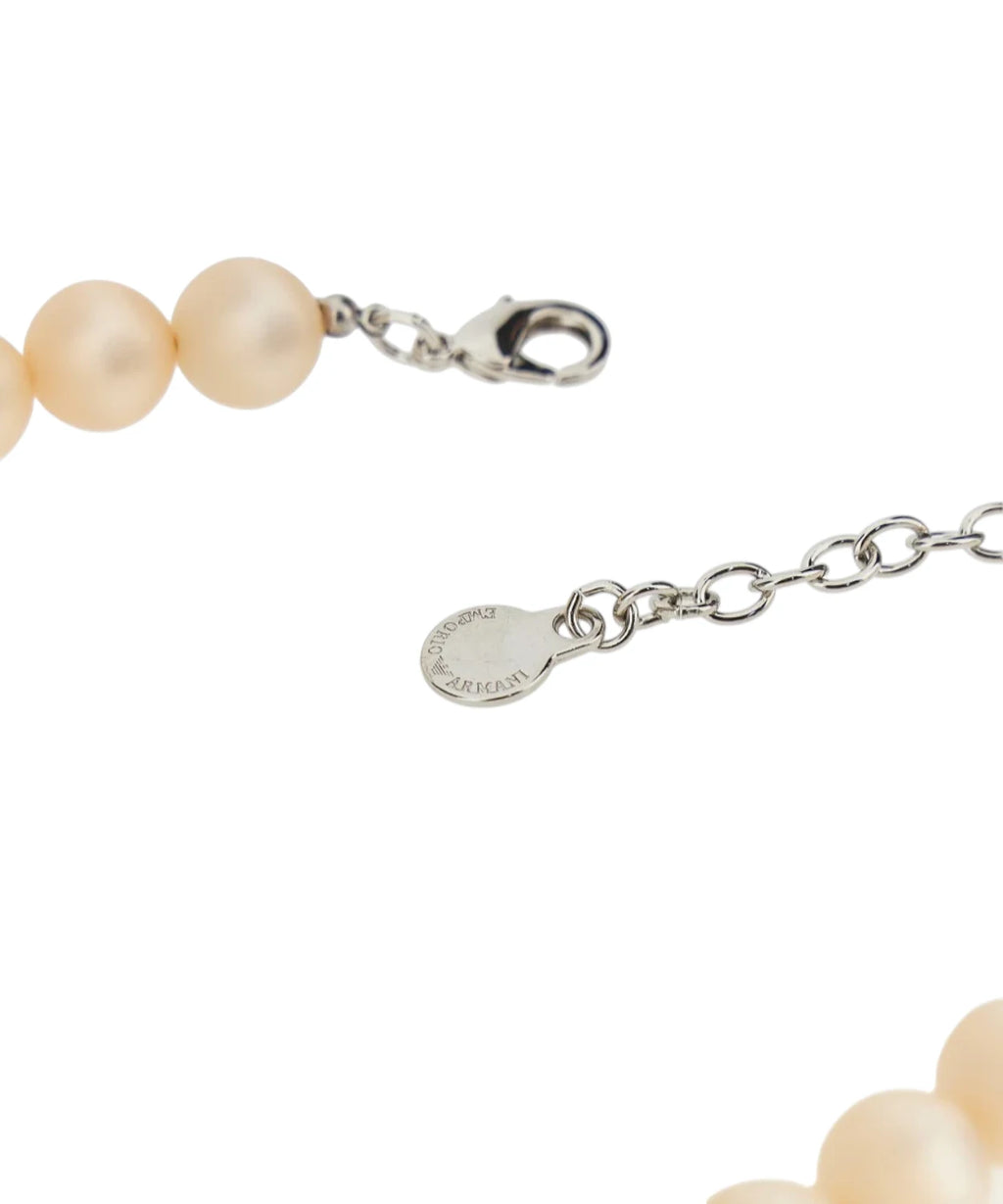 Emporio Armani Resin and Bead Necklace