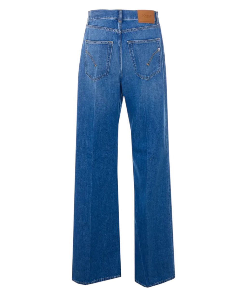 Dondup AMBER Wide Leg Jeans