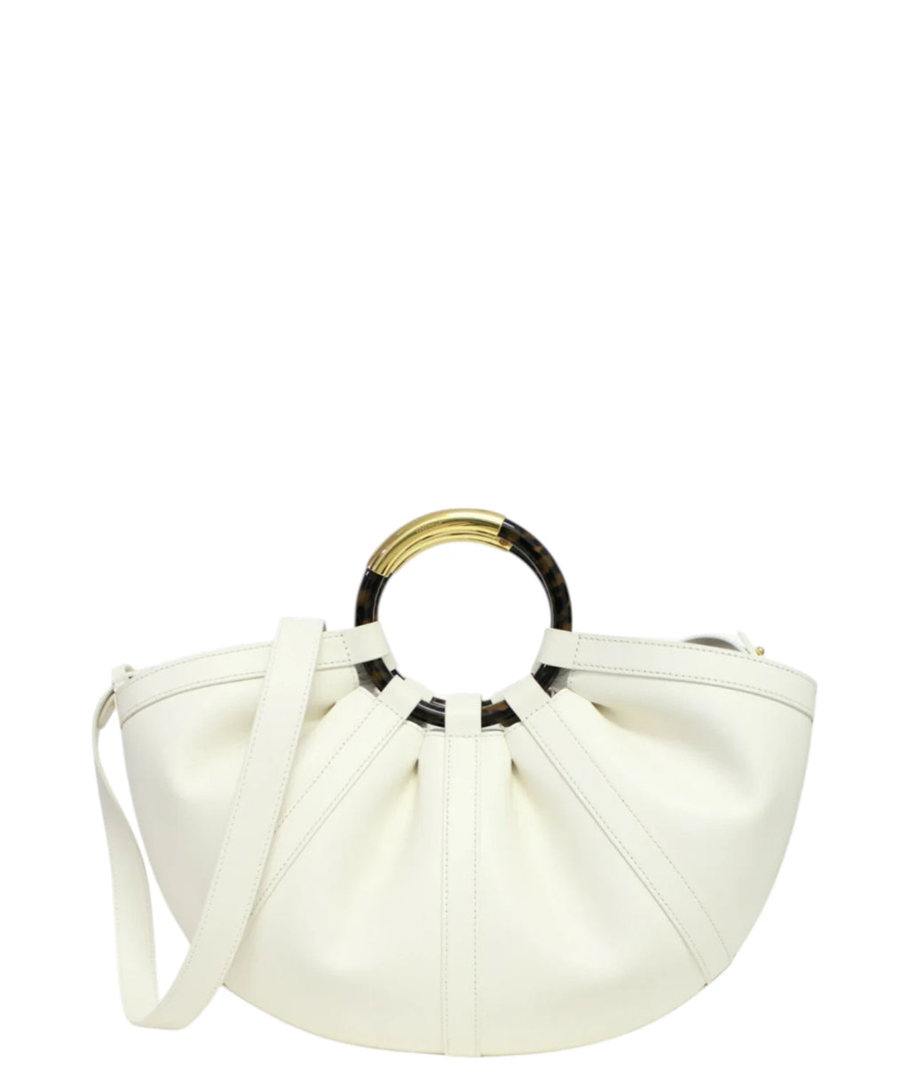 Coccinelle Shell Big handbag with rigid handle and shoulder strap