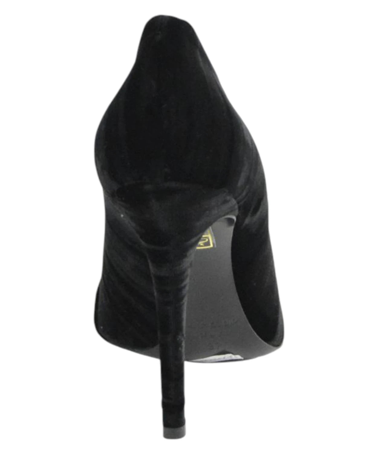 Elegant Velvet Pumps with Draping