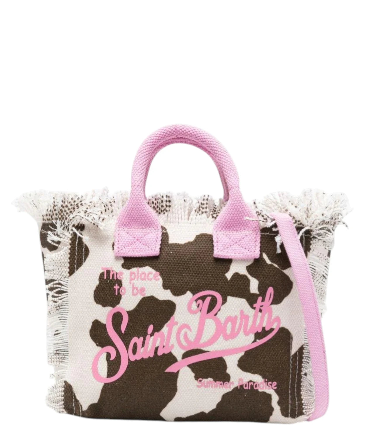 Borsa Mucca Rosa MC2 Saint Barth Vanity Mini