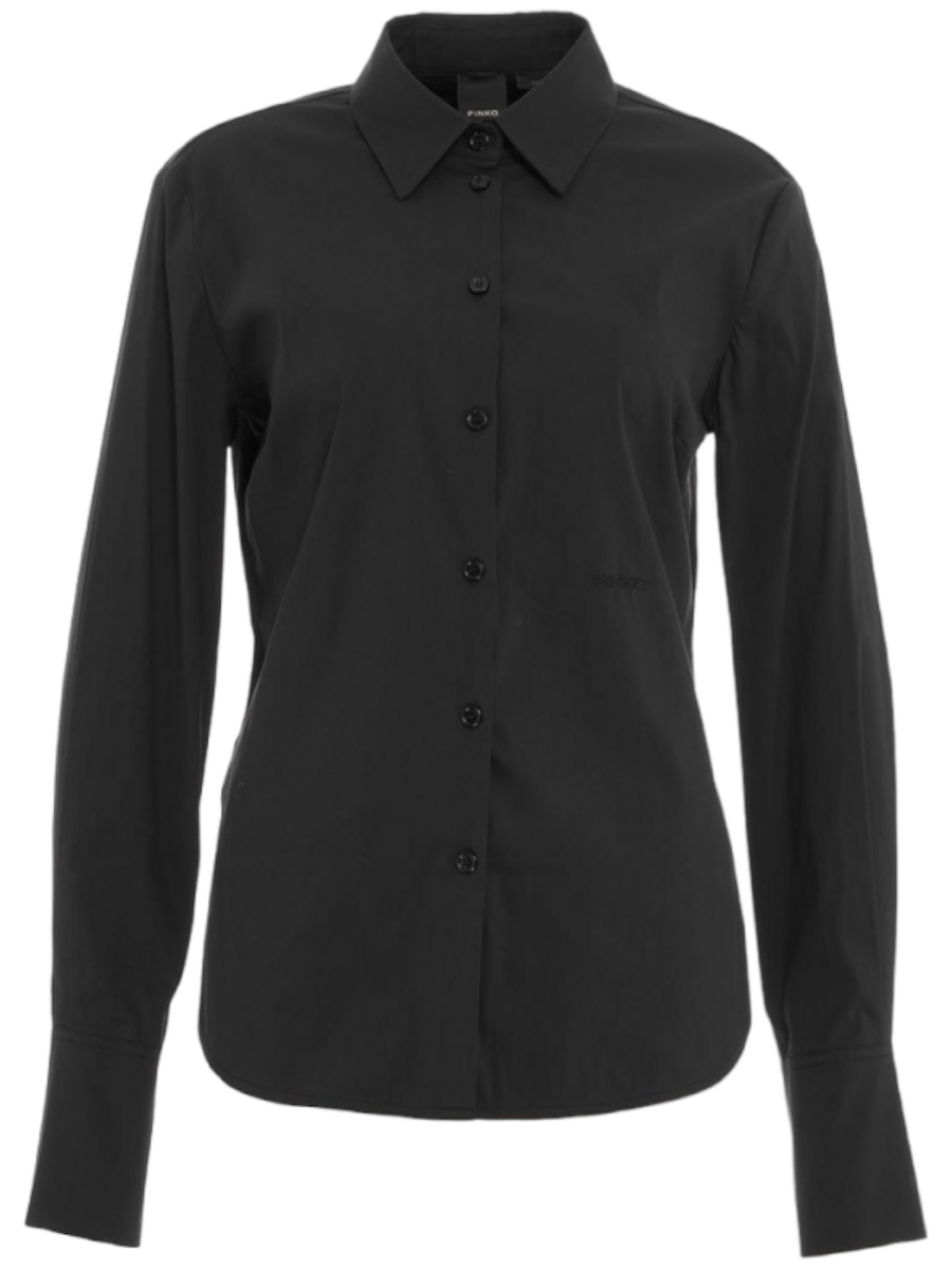 Dory camicia sfiancata in popeline-Pinko-Camicie-Vittorio Citro Boutique