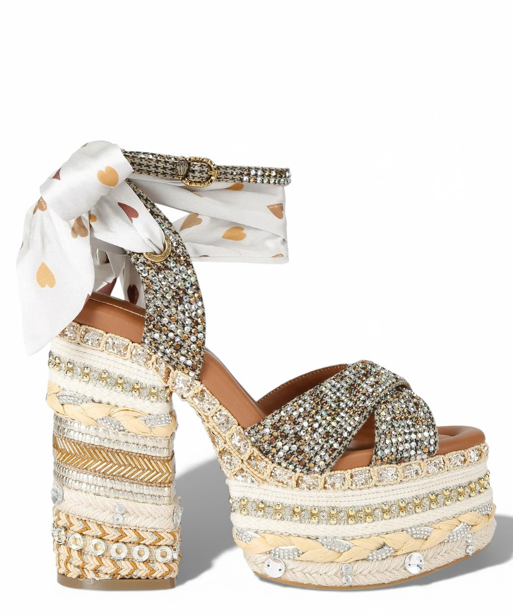 Kurt Geiger Chelsea Bufanda Sandalias de Tacón
