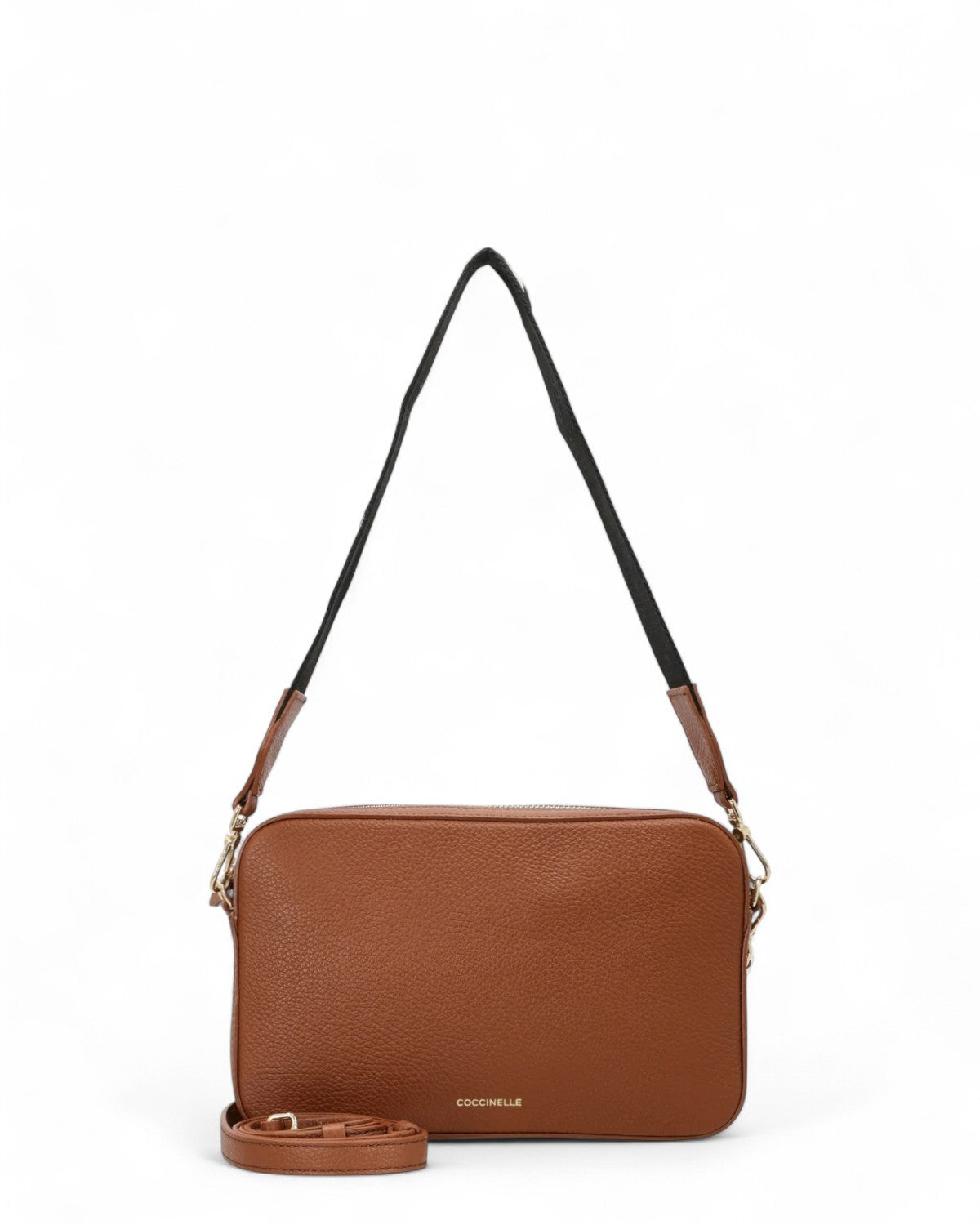 Borsa Tebe a Spalla in Pelle con Grana-Coccinelle-Borse a spalla-Vittorio Citro Boutique