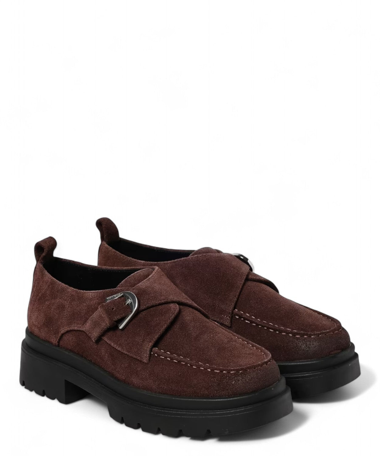 Coccinelle Mocassini Astrid Monk Strap in Suede