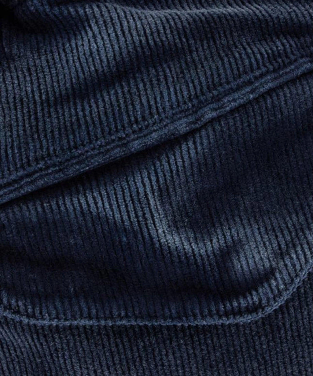Pantaloni con cintura elasticizzata in velluto a coste-WHITE SAND-Pantaloni-Vittorio Citro Boutique