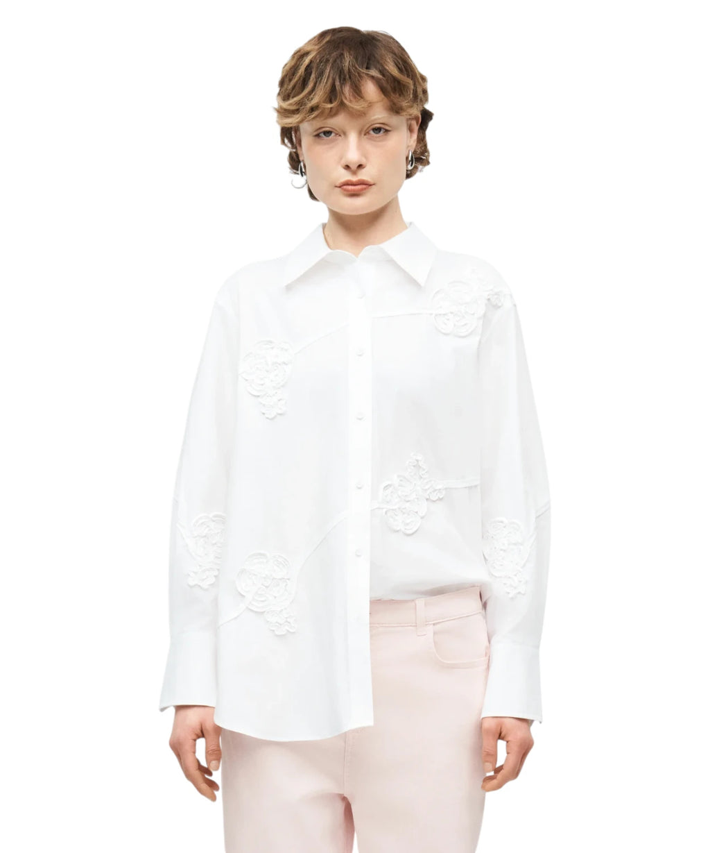 Marella COMMON Shirt with Raised Embroidery