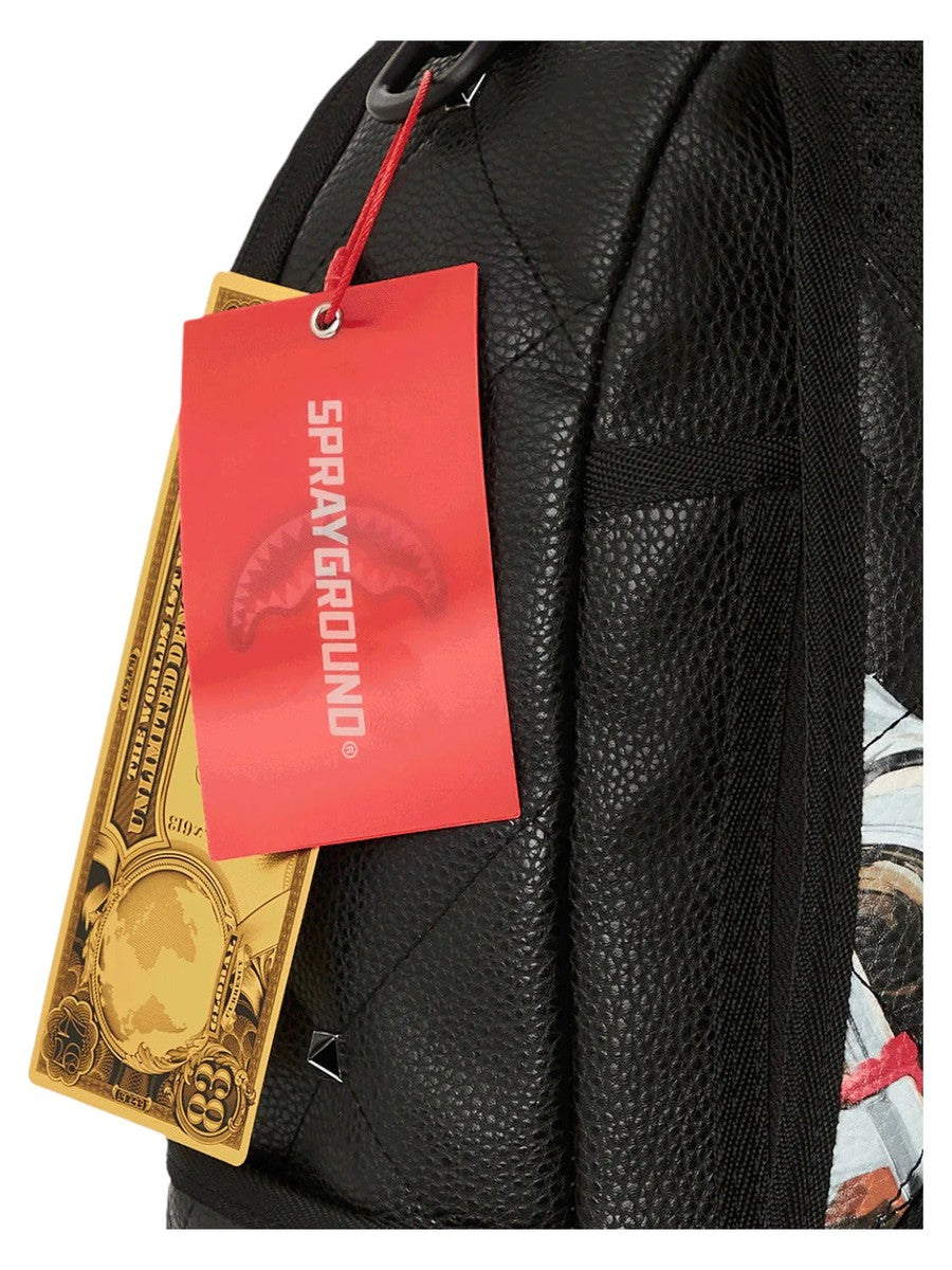 ZAINO TRAPUNTATO CON BORCHIE MONEY STASH-Sprayground-Zaini-Vittorio Citro Boutique