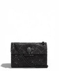 Kurt Geiger Mini Kensington Bag in Tessuto con Cristalli