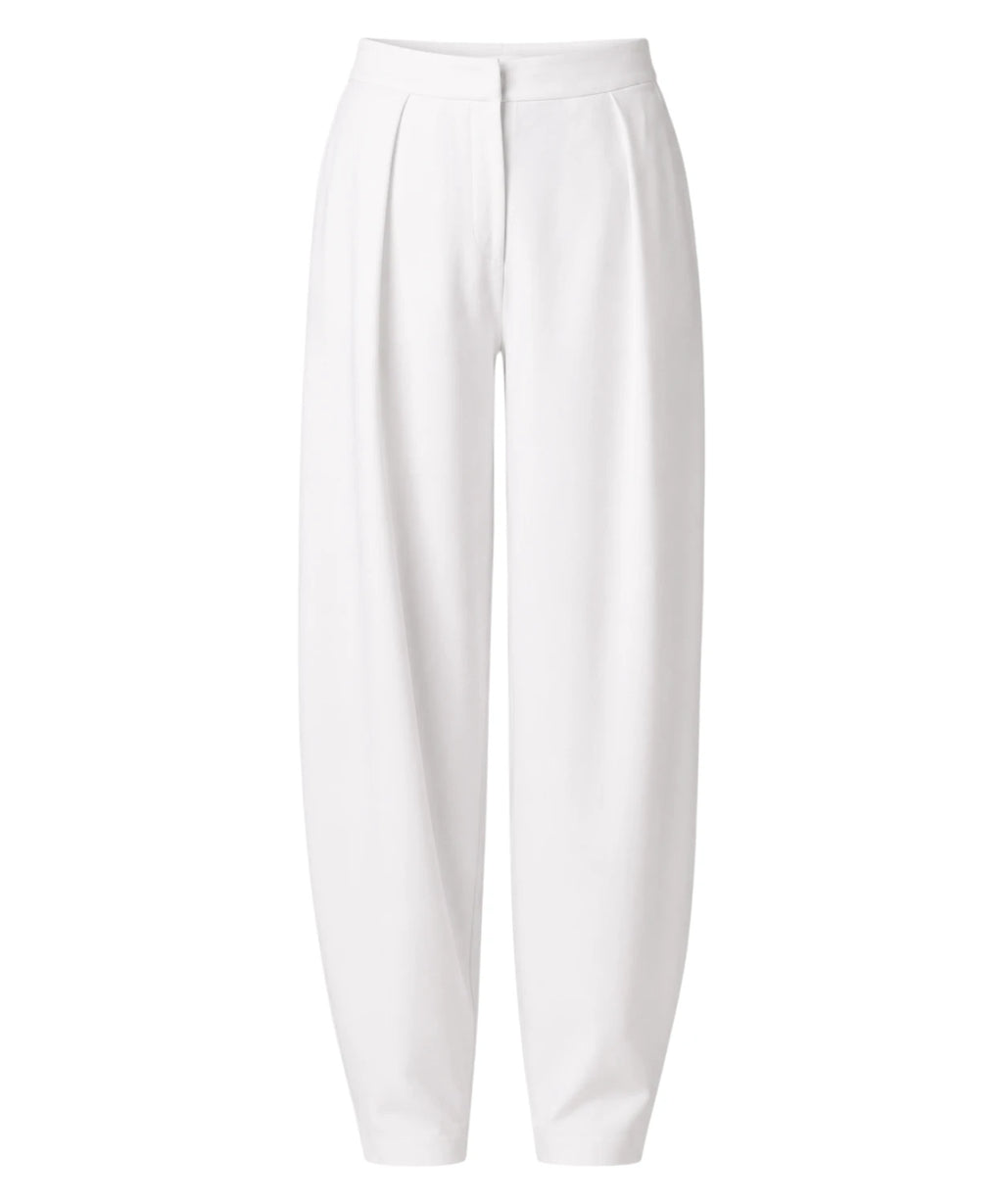 Wijde broek met plooien Emporio Armani