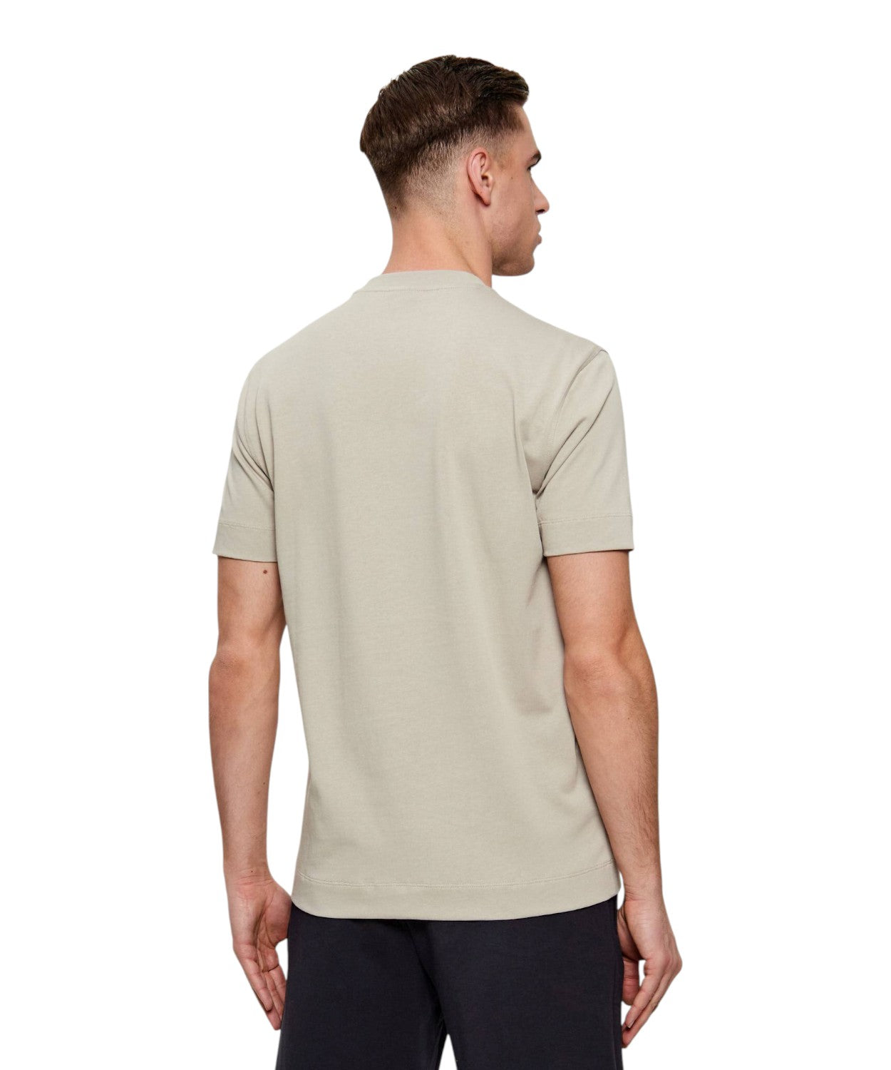 T-shirt uomo Emporio Armani con logo in rilievo