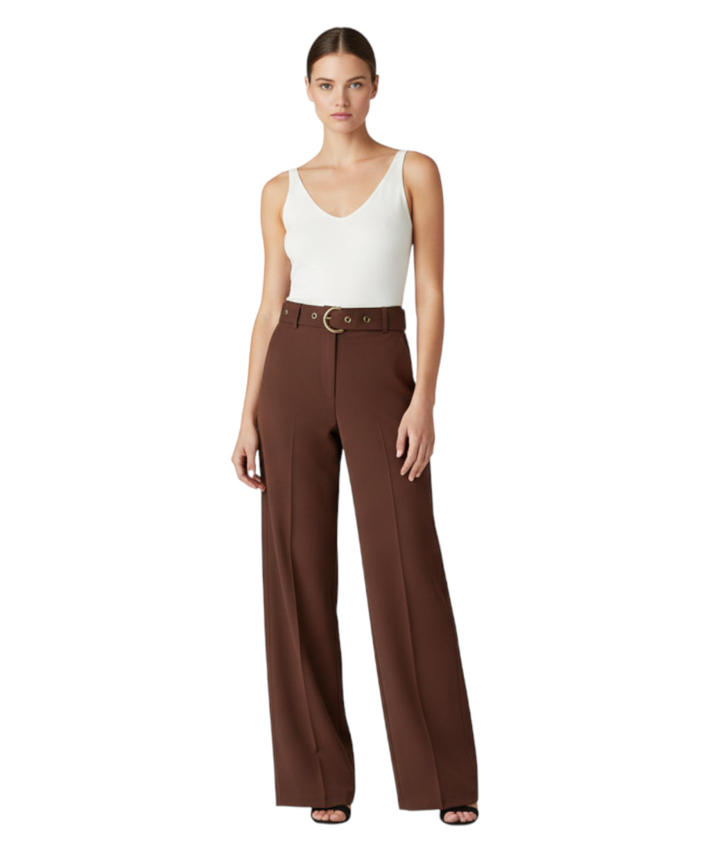 Pantalones Lexy de corte recto y stretch de Pinko