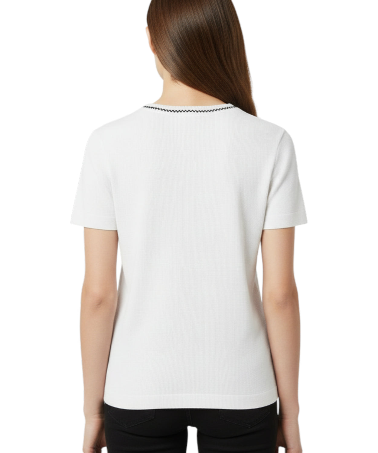 T-shirt PINKO Brugherio con logo Love Birds ricamato