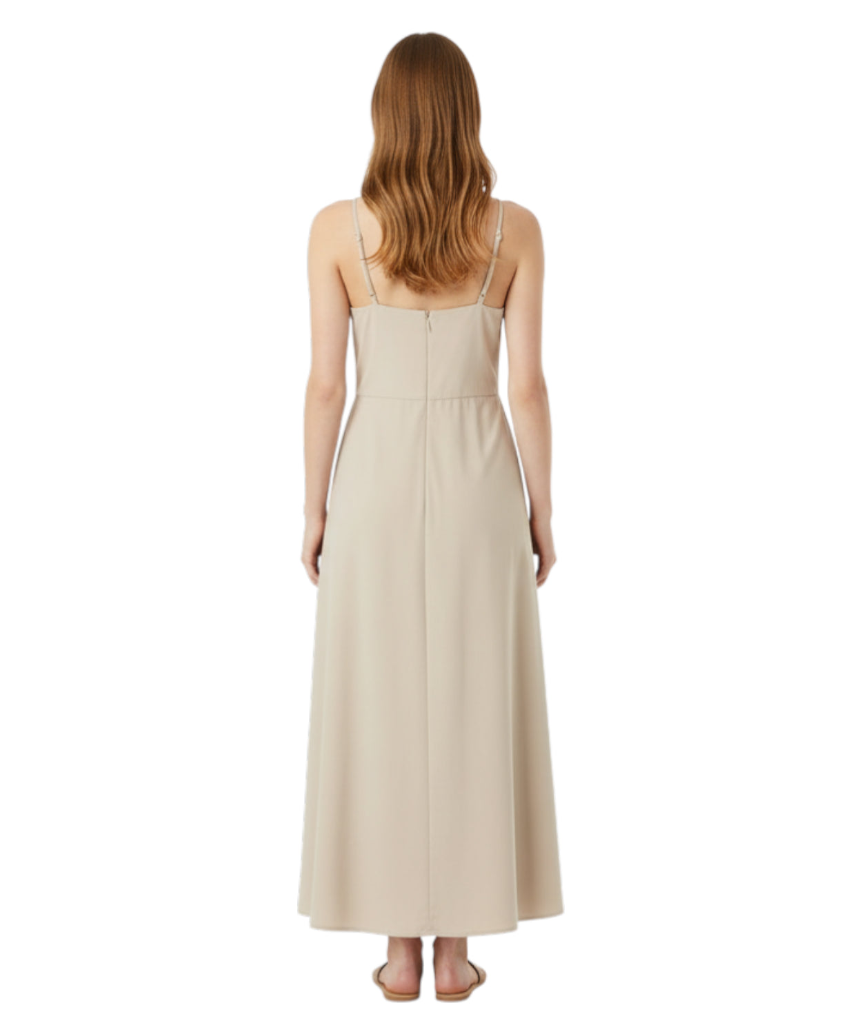 Emporio Armani Abito Lungo Donna con Nodo