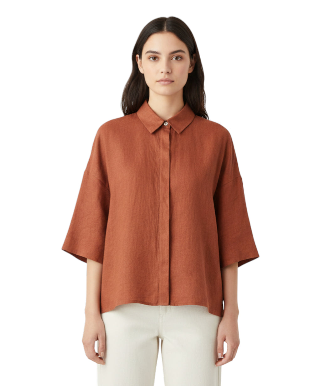 Camicia Donna RITO i hør MM Max Mara
