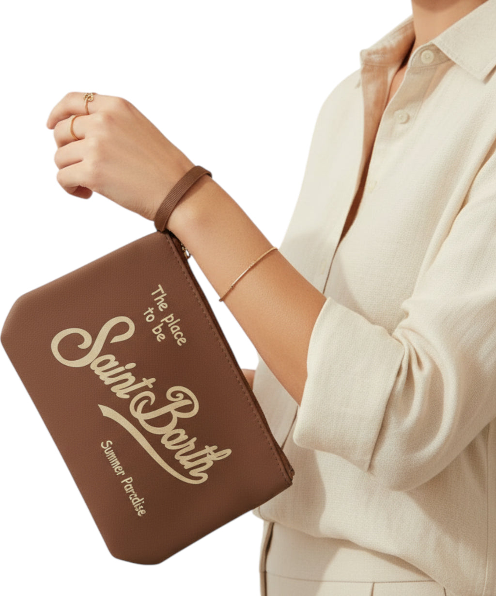 Aline neoprene clutch bag MC2 Saint Barth