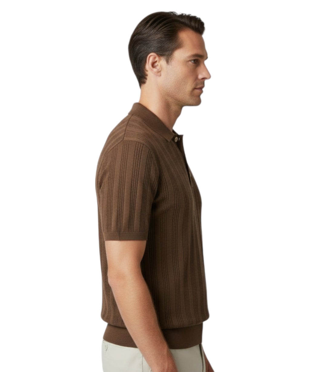 Polo de punto para hombre de Manuel Ritz