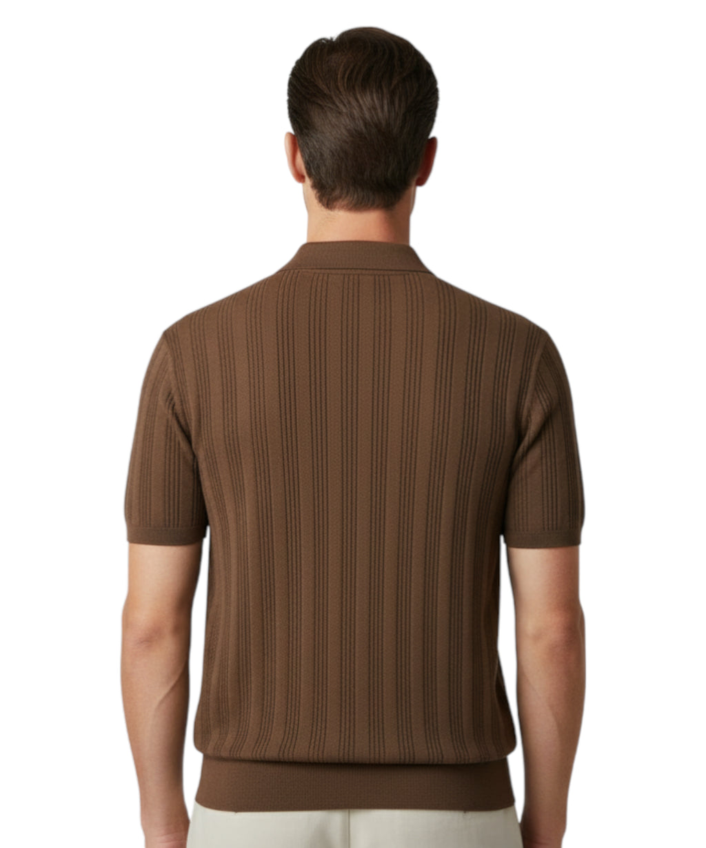 Polo de punto para hombre de Manuel Ritz