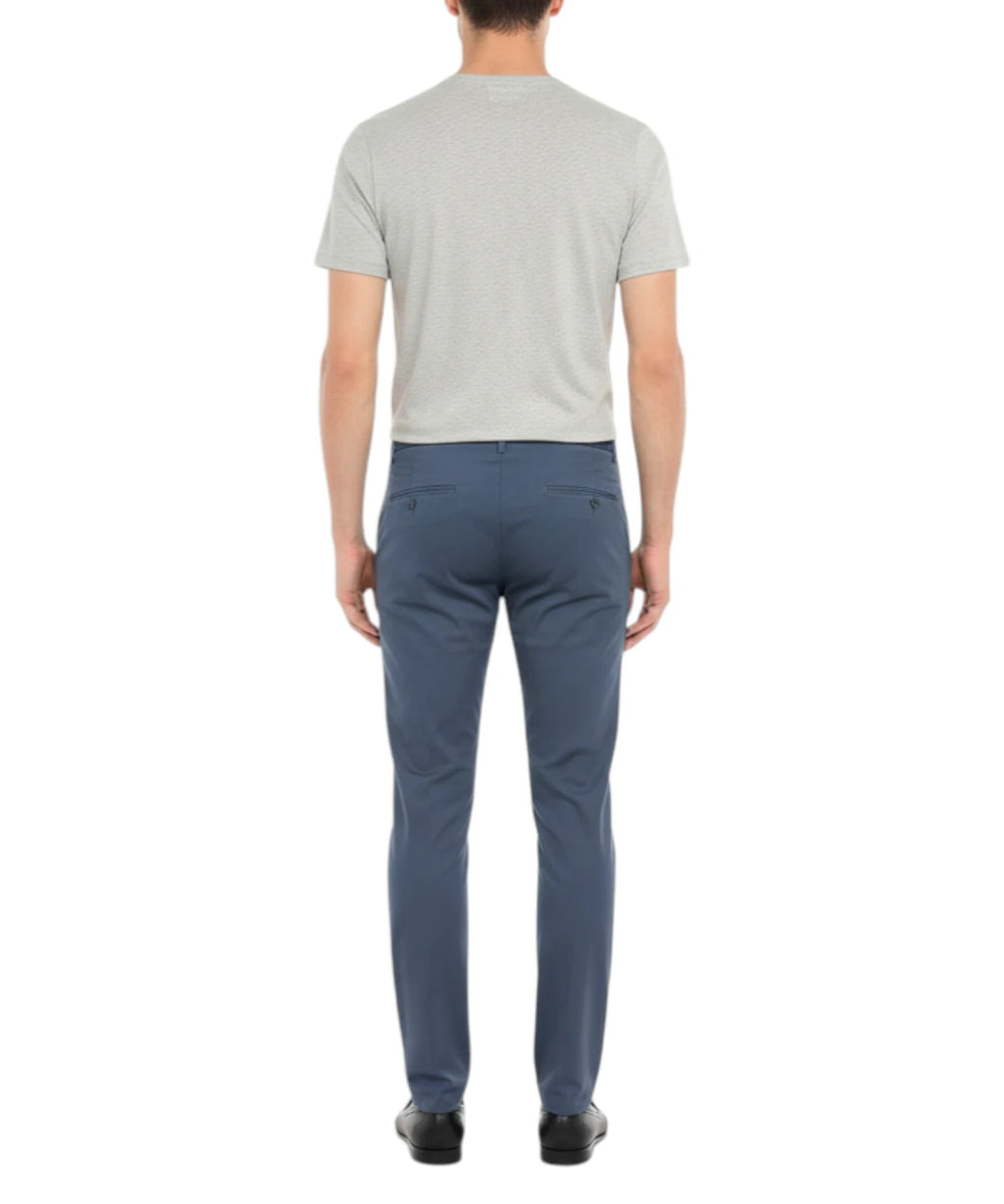 Men's Stretch Cotton Blend Trousers Dondup Gaubert