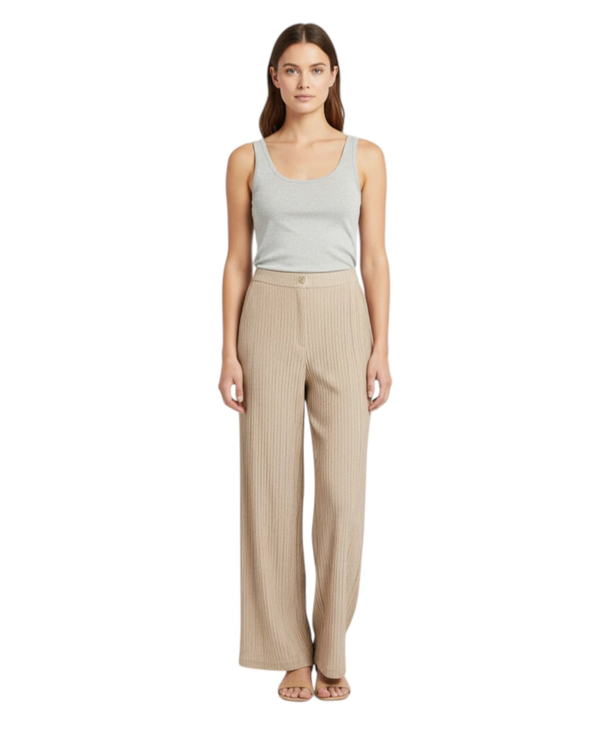 Pantaloni Taffetà Lurex Emporio Armani