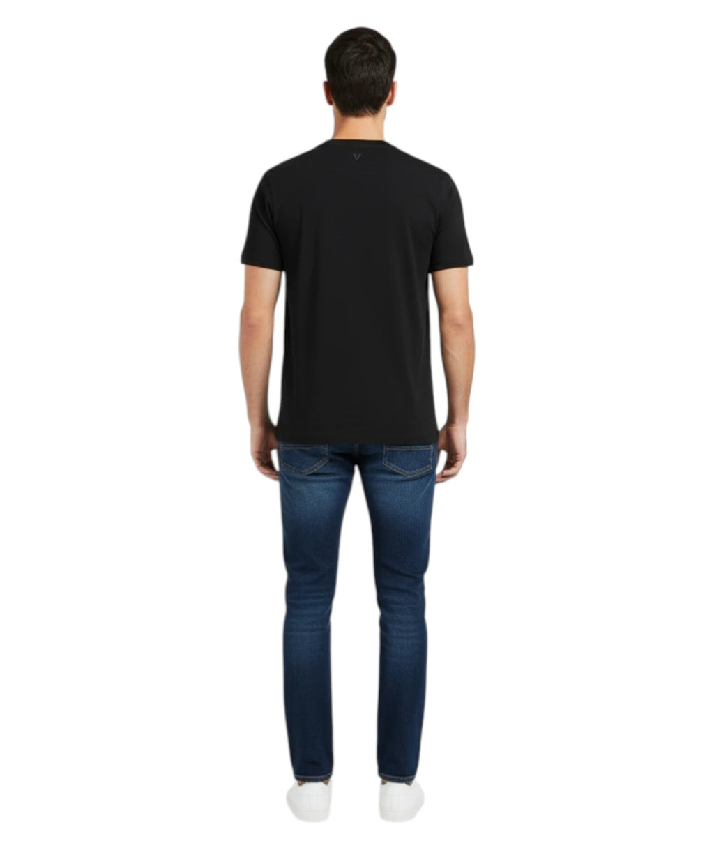 Emporio Armani slim fit T-shirt with embroidered logo