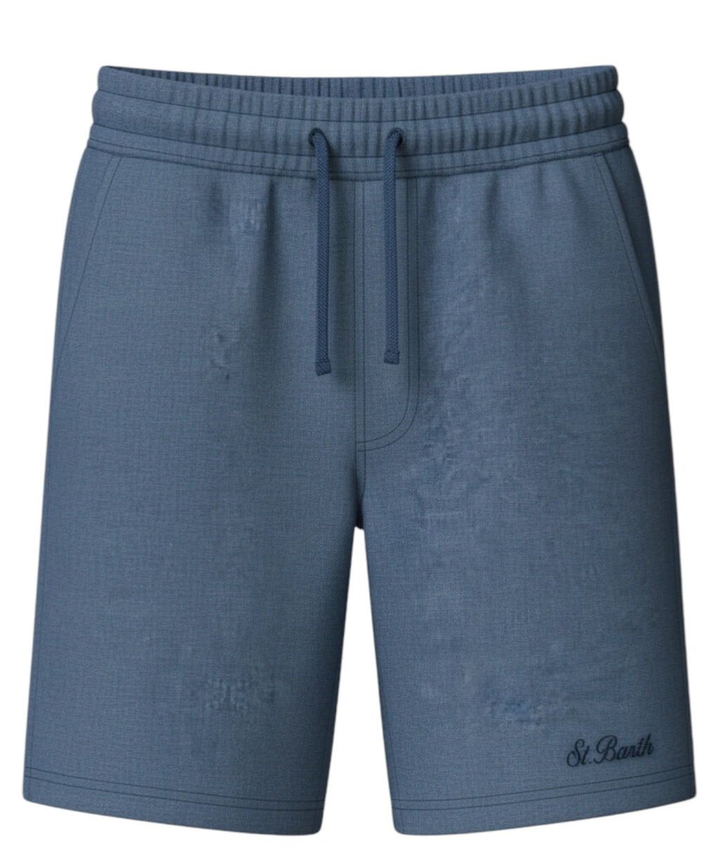 Herreshorts MC2 Saint Barth i denim