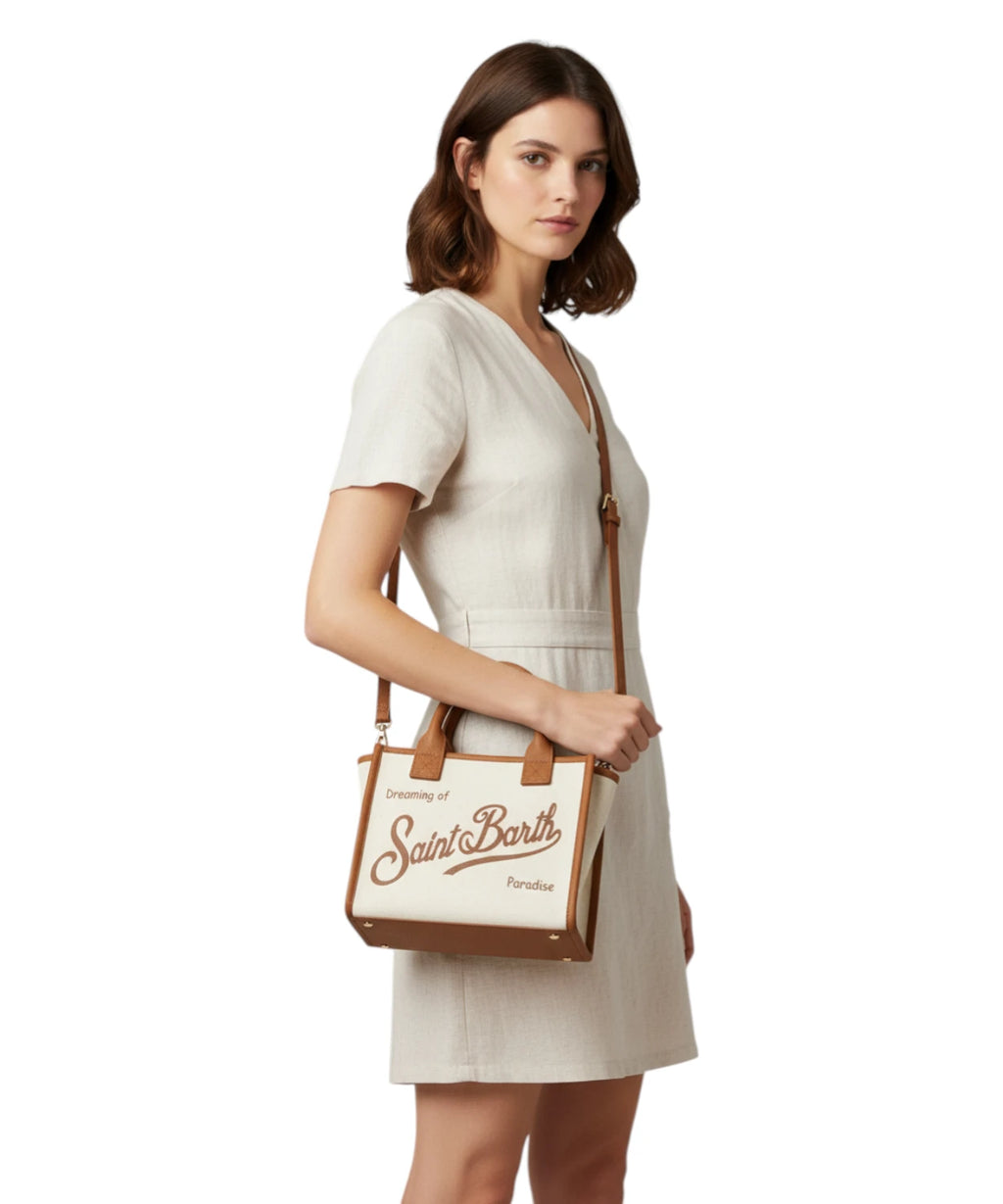 MC2 Saint Barth Vanity Midi Canvas Bag