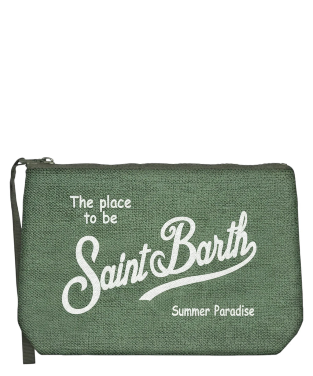 MC2 Saint Barth Aline Linen Clutch