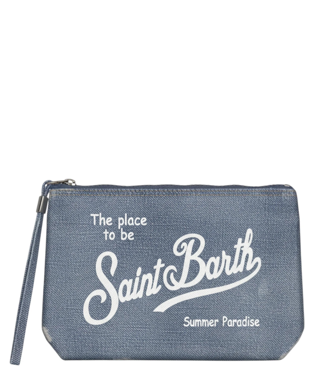 MC2 Saint Barth Aline Linen Pouch