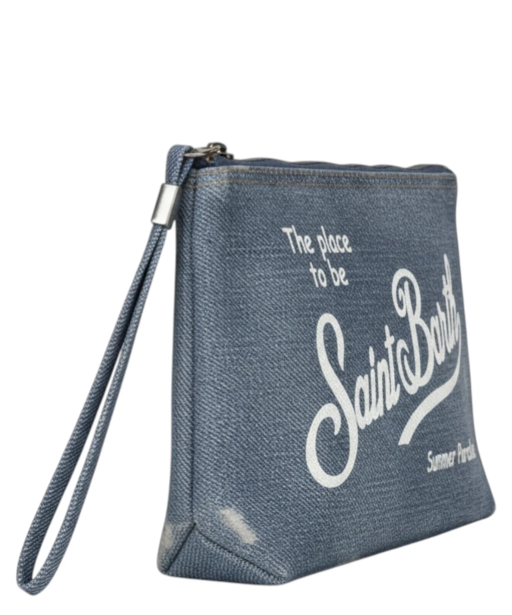 MC2 Saint Barth Aline Linen Pouch