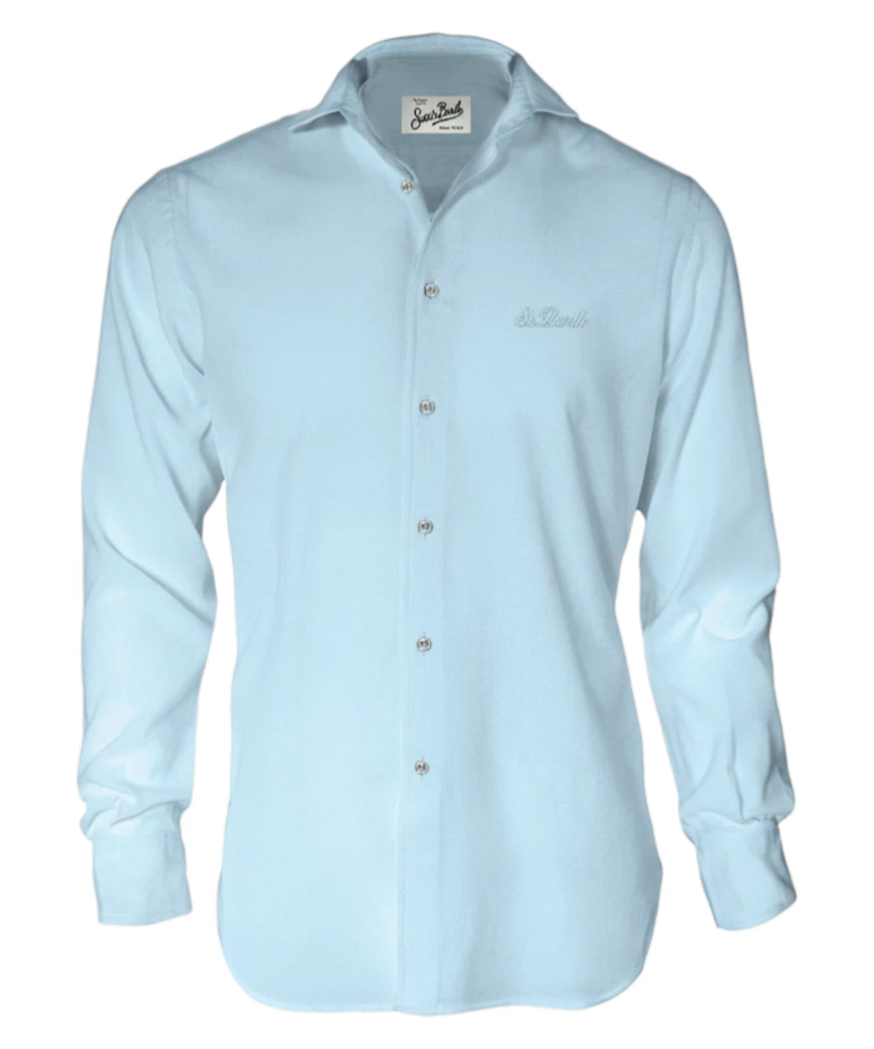 Men's MC2 Saint Barth Shirt with Embroidered Logo