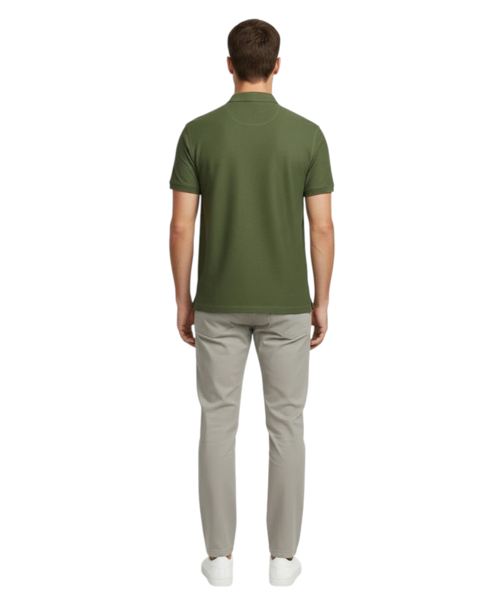 Men's MC2 Saint Barth Linen Polo Shirt