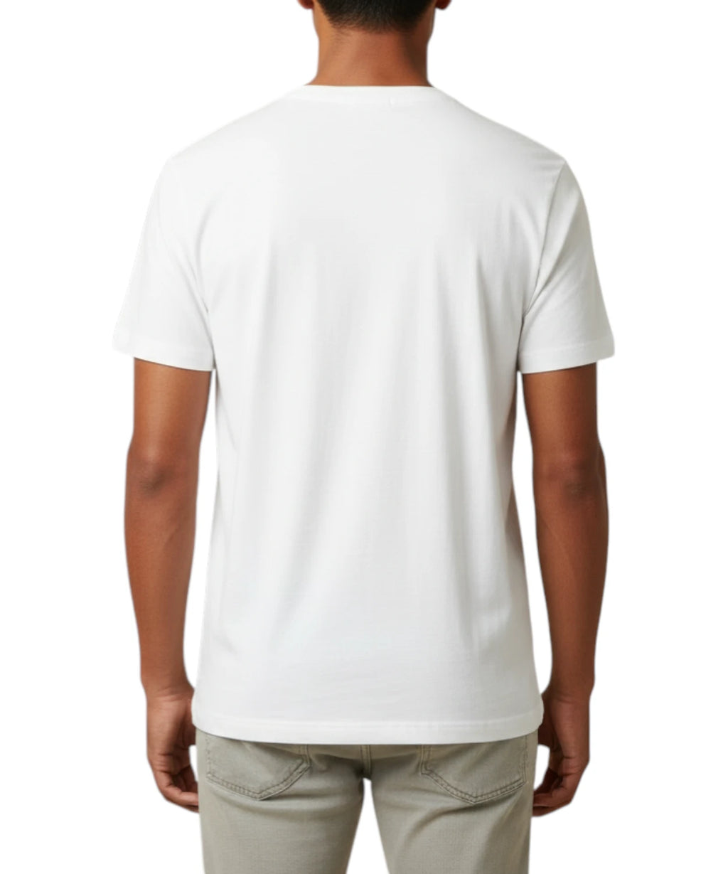 Men's T-Shirt Portofino MC2 Saint Barth with Embroidery