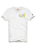 Men's Portofino T-Shirt with Embroidery MC2 Saint Barth