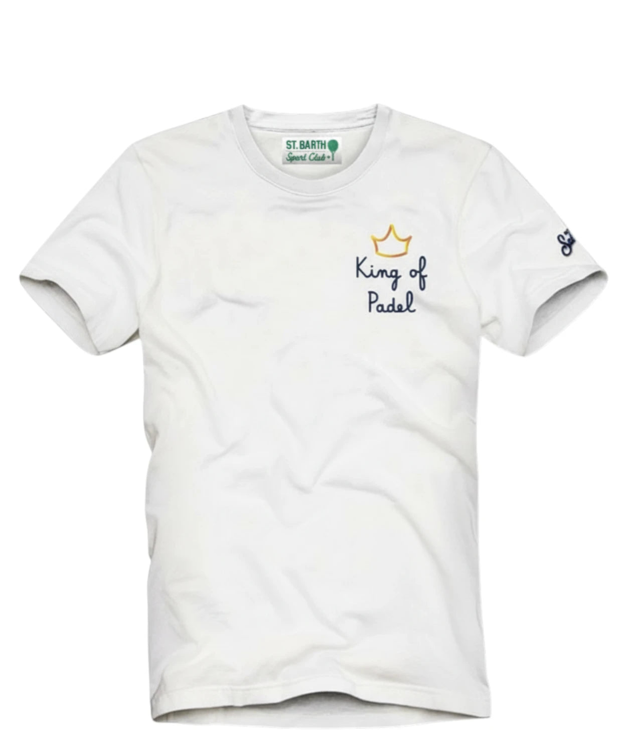 T-Shirt Portofino Uomo MC2 Saint Barth con Ricamo