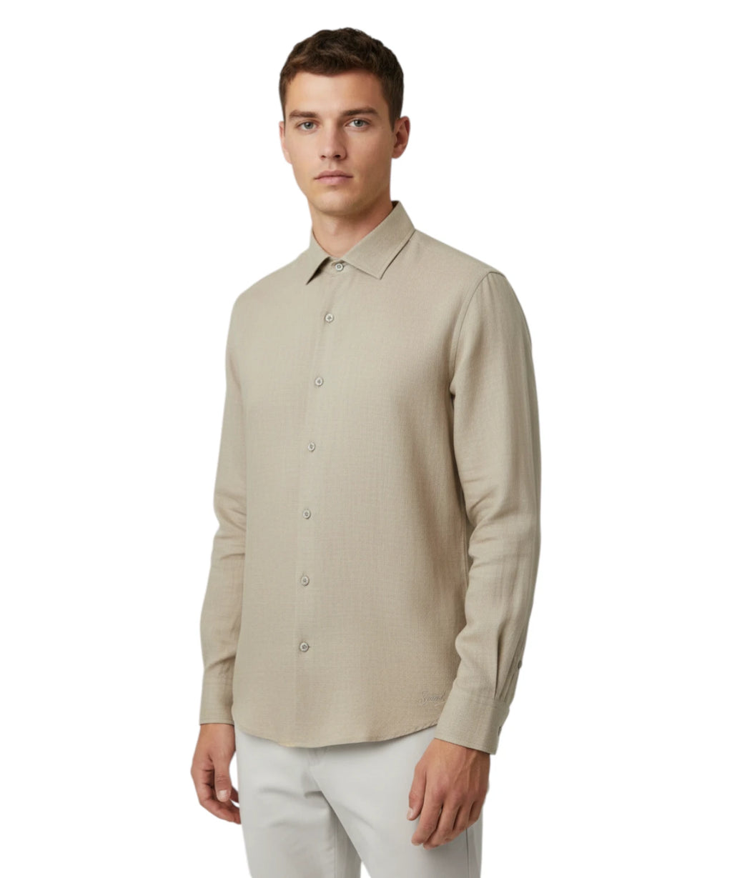 Men's Linen Shirt Raphael MC2 Saint Barth