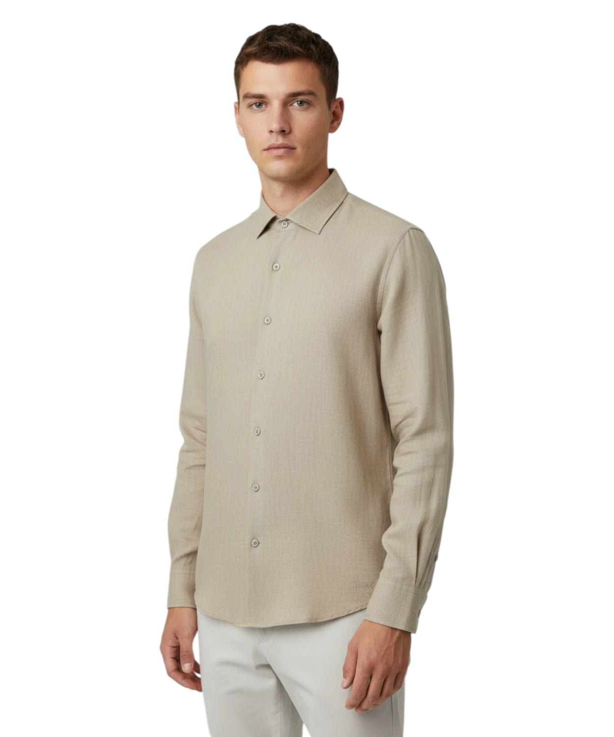 Camicia Lino Uomo Raphael MC2 Saint Barth