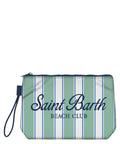 Pochette Aline MC2 Saint Barth in Nylon con Logo