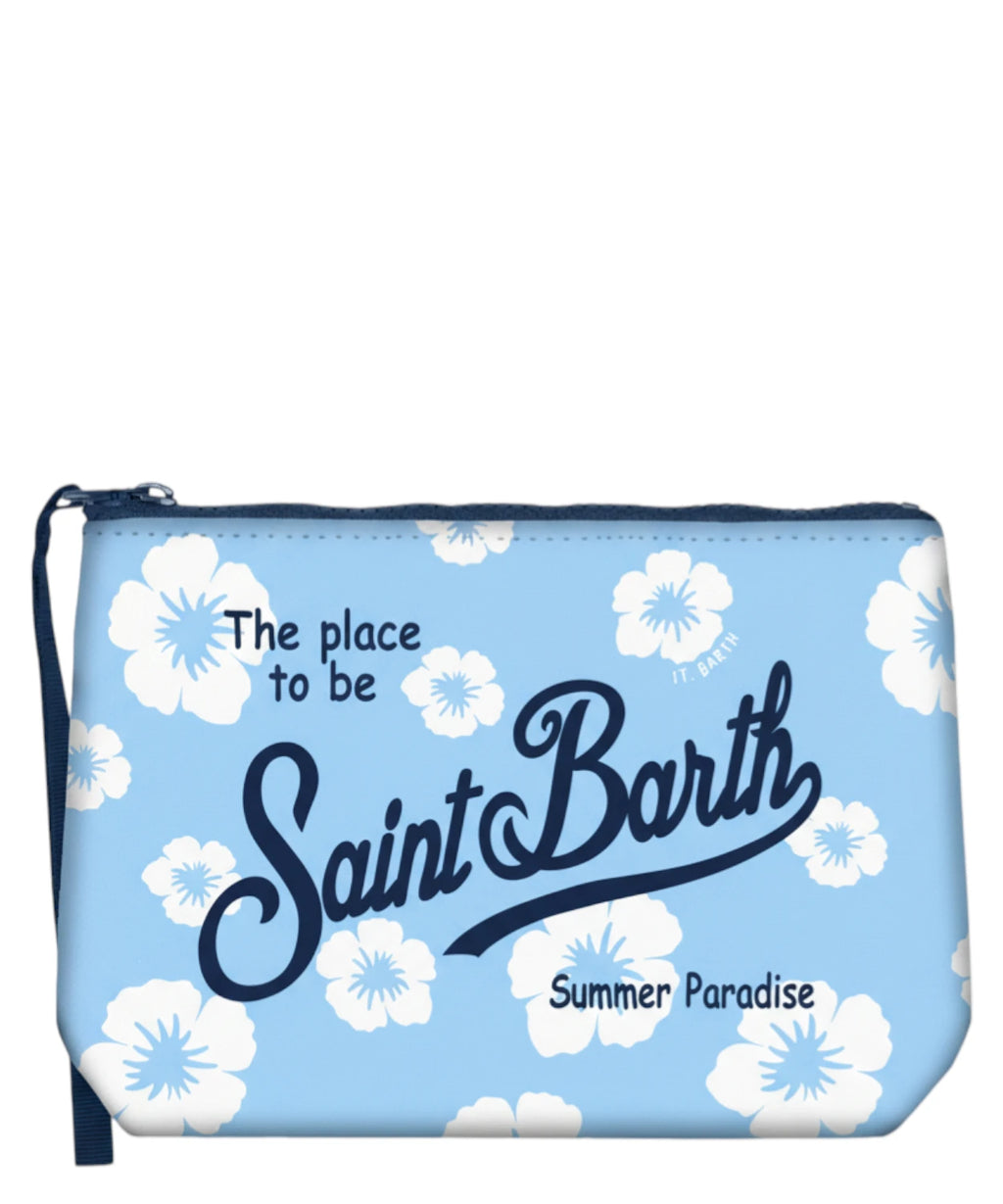 Aline MC2 Saint Barth Floral Pouch