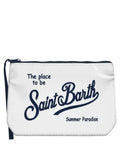 Pochette Aline MC2 Saint Barth in Nylon con Logo