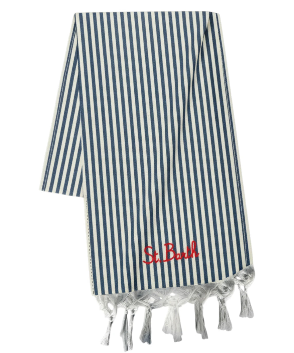 MC2 Saint Barth Light Beach Towel with Fringes