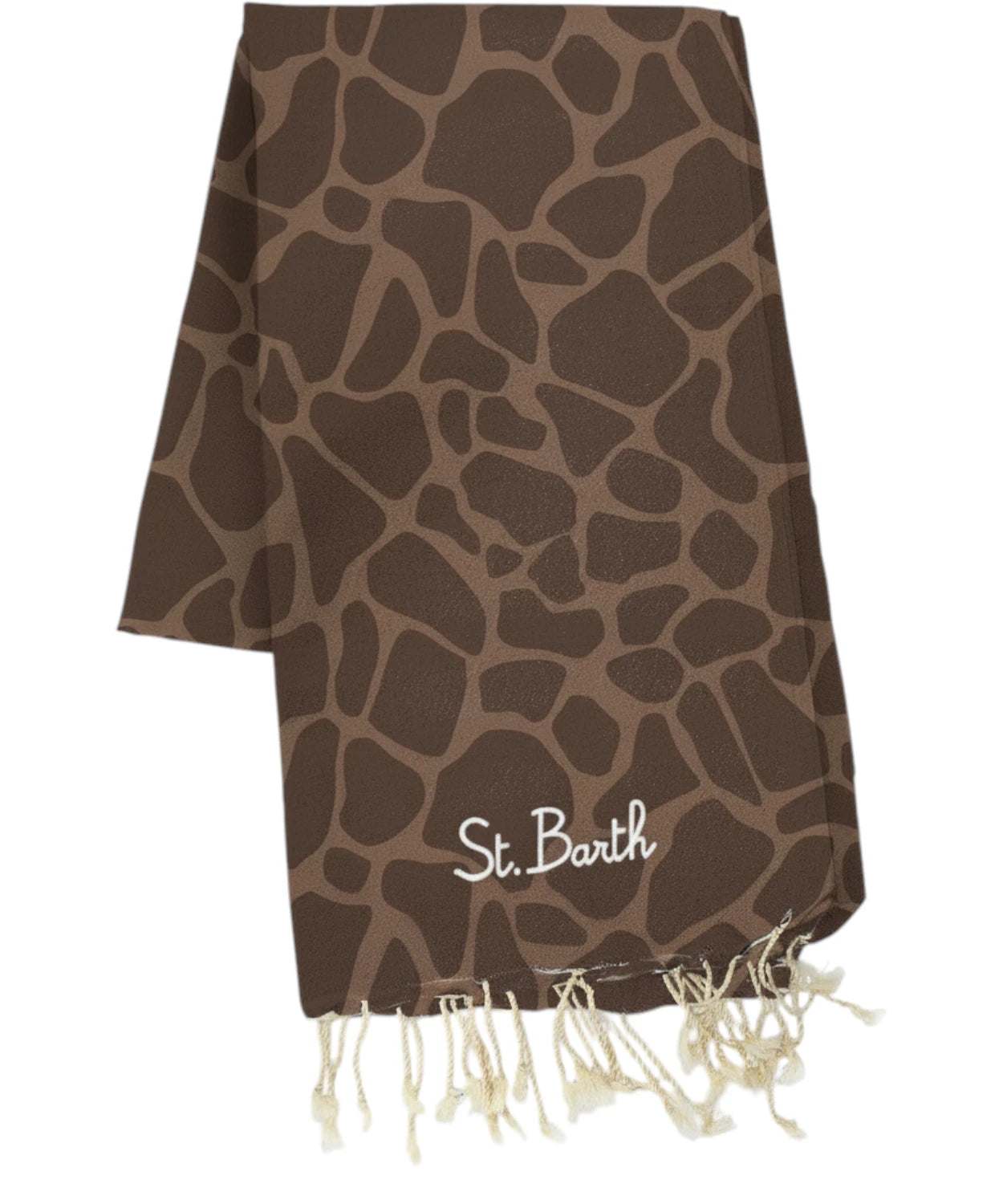 Telo Mare MC2 Saint Barth Animalier con Frange e Logo